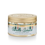 Vanilla Spruce Tin Candle