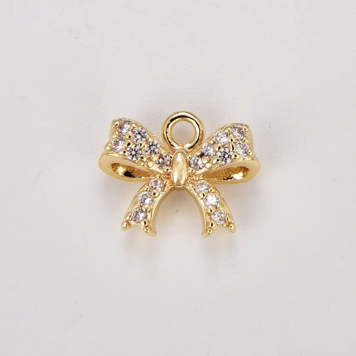 Dainty Bow Tie Charm