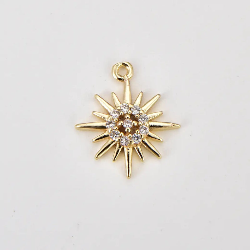 Mini Sunburst Charm