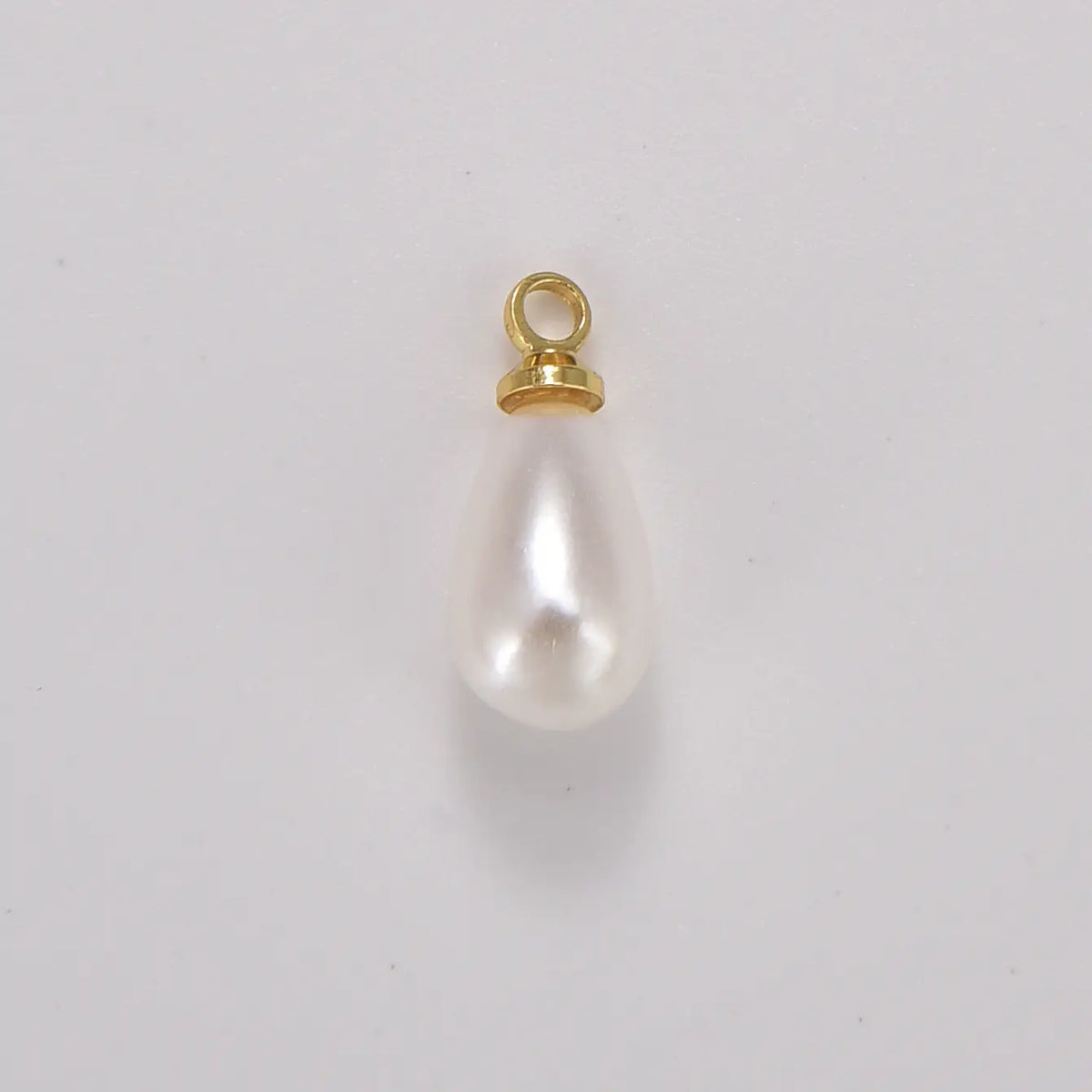 Pearl Teardrop Charm