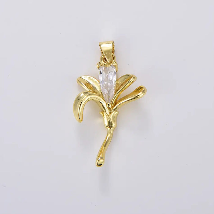 Lily Flower Charm