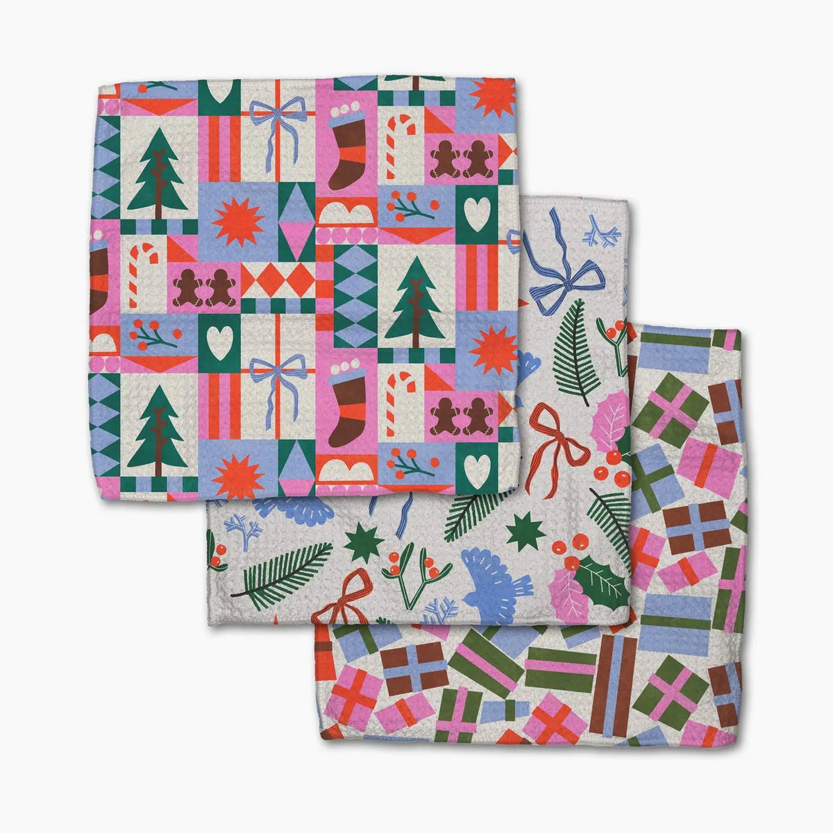 Festive Cheer Dishcloth Set