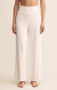 Z Supply Dawn Smocked Rib Pant
