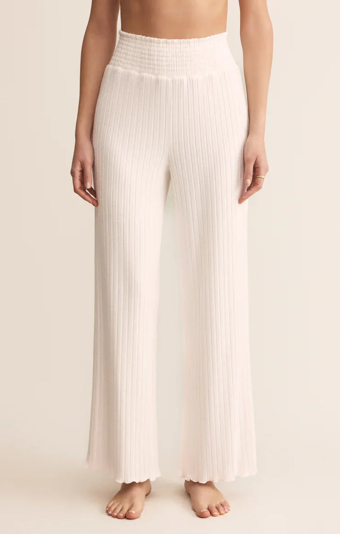Z Supply Dawn Smocked Rib Pant