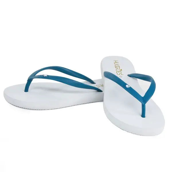 Summer Flips Flops-Teal