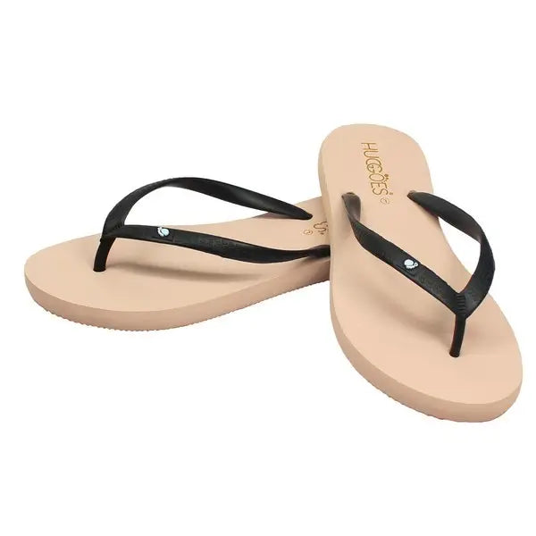 Summer Flip Flops-Black