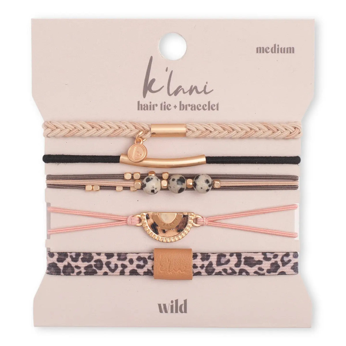 Hair Tie Bracelets-Wild
