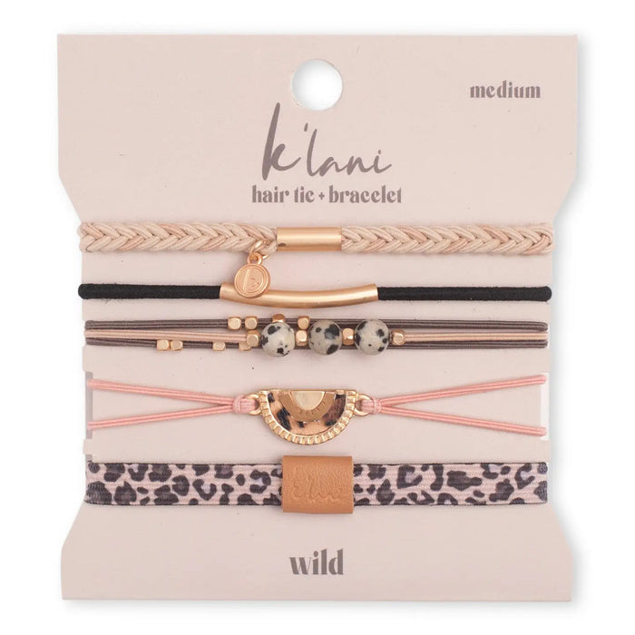 Hair Tie Bracelets-Wild