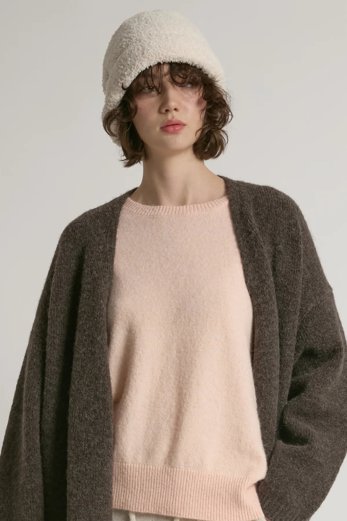 Soft Basic Beanie-Beige