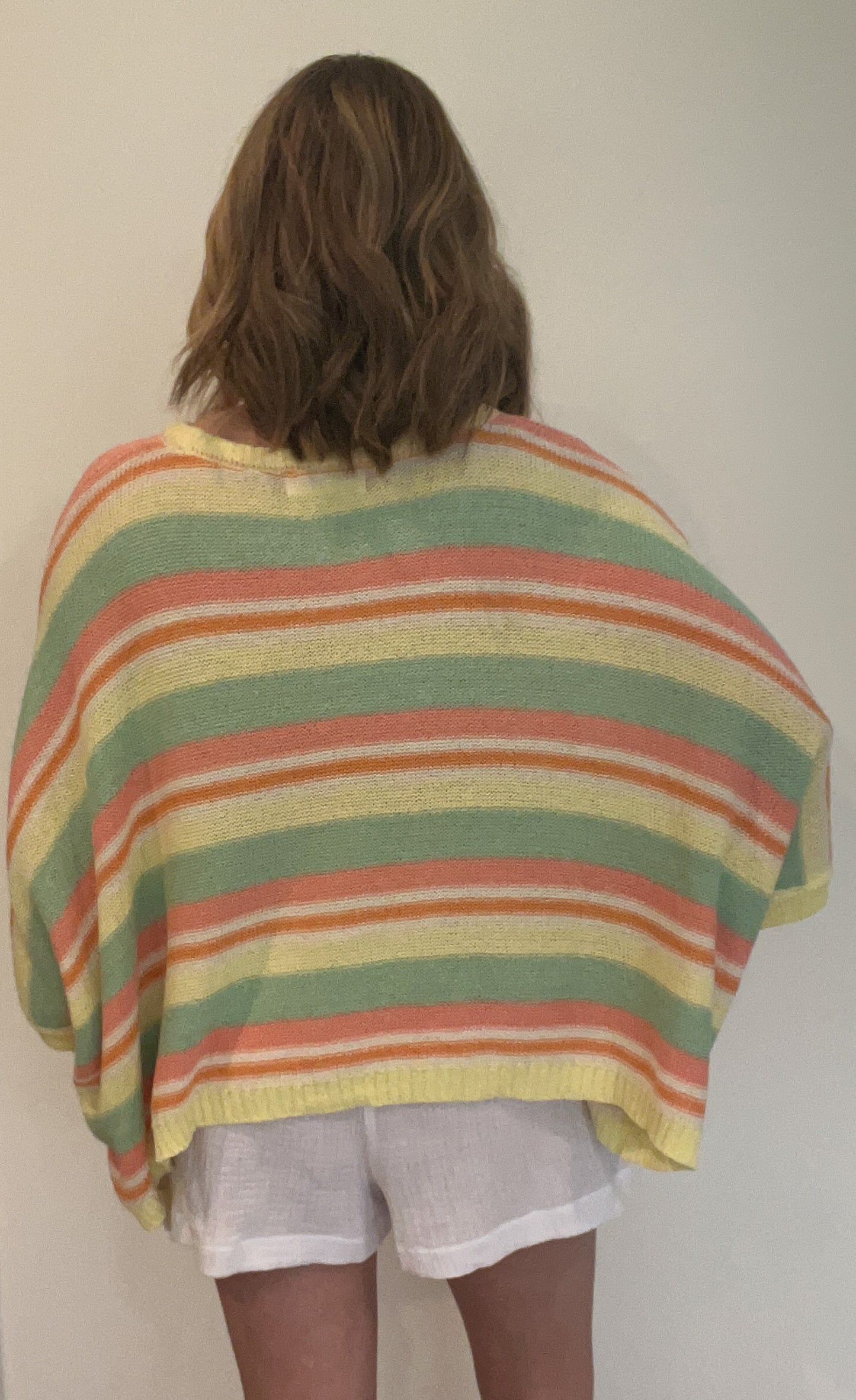 Over The Rainbow Lightweight Sweater-Final Sale
