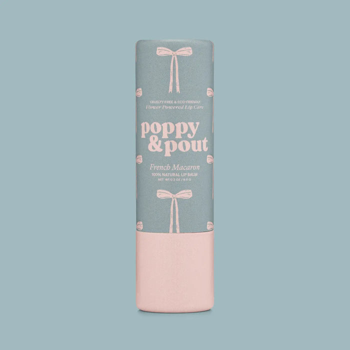 Poppy & Pout Lip Balm-French Macaron