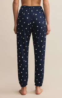 Z Supply Classic Heart Jogger-Navy
