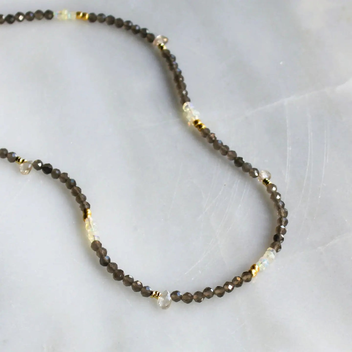 Coco Opal & Quartz Necklace