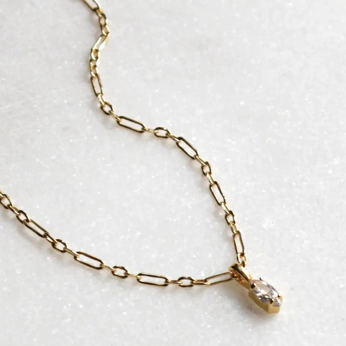 Liz Marquise Necklace