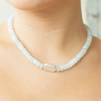 Ocean Jade and Pearl Necklace