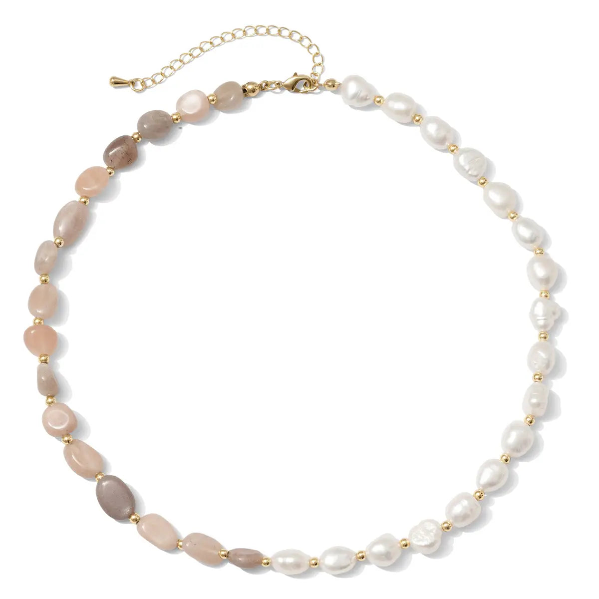 Restocked-Pearl & Stone Necklace