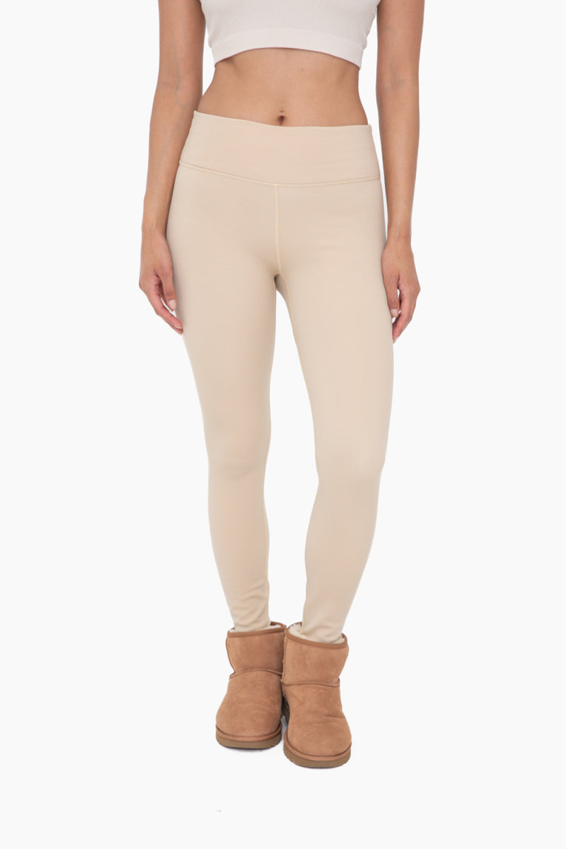 Cozy Core Legging-Taupe