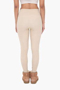 Cozy Core Legging-Taupe
