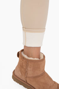 Cozy Core Legging-Taupe