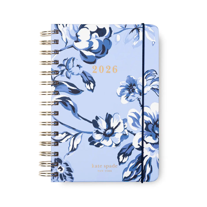 Kate Spade Floral Toile 12 Month Planner-Blue