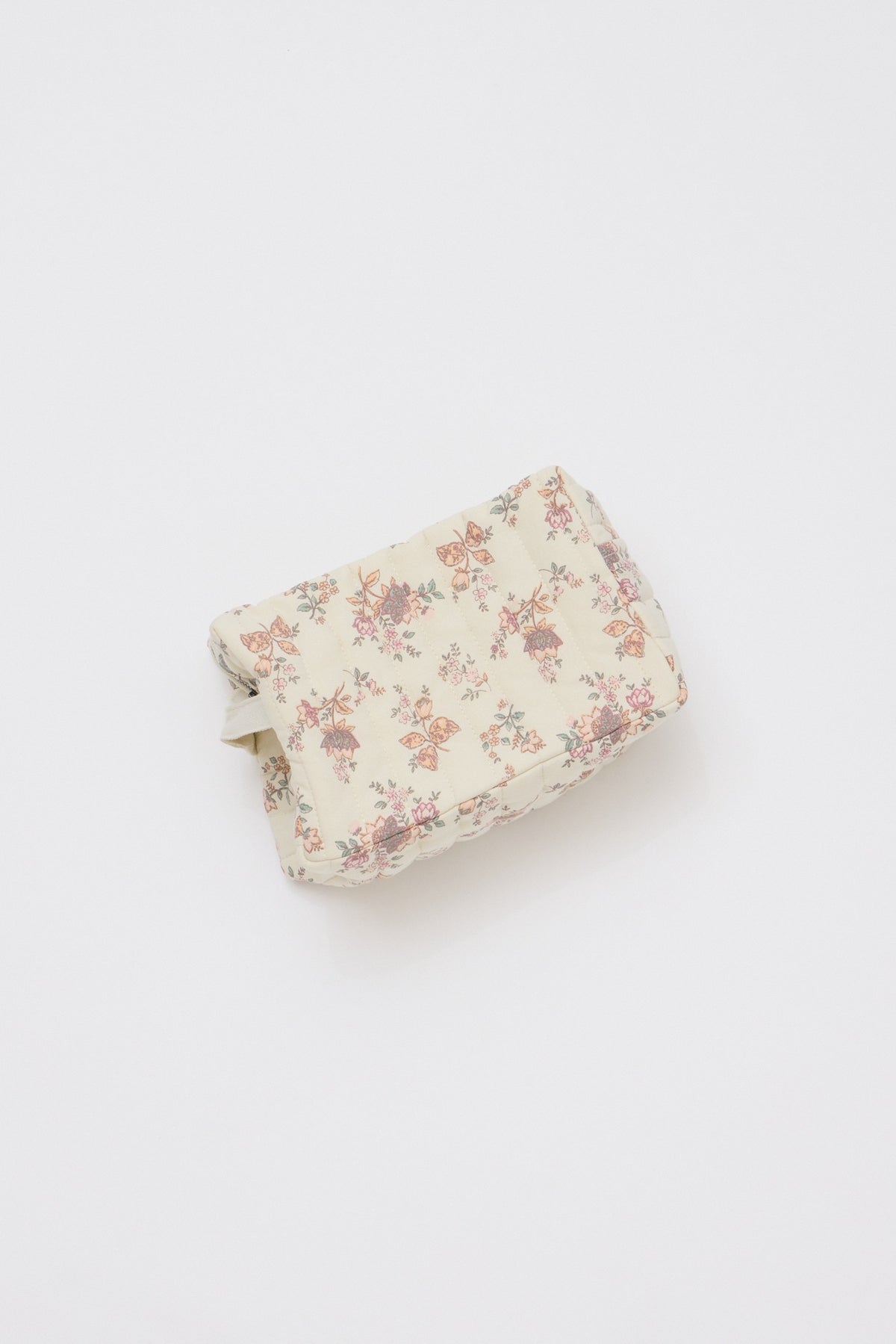 Quilted Pouch-Cream