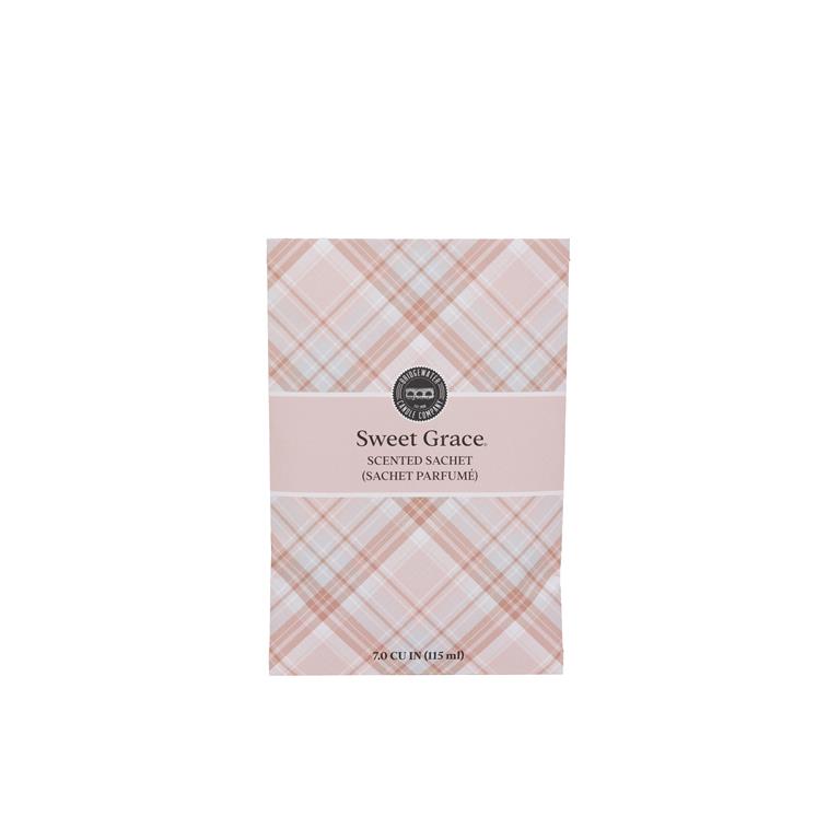 Sweet Grace Scented Sachet-Plaid