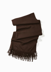 Timeless Scarf-Chocolate