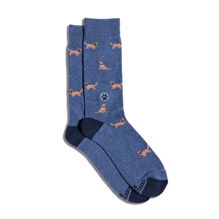 Golden Retriever Cotton Socks-Socks That Save Dogs