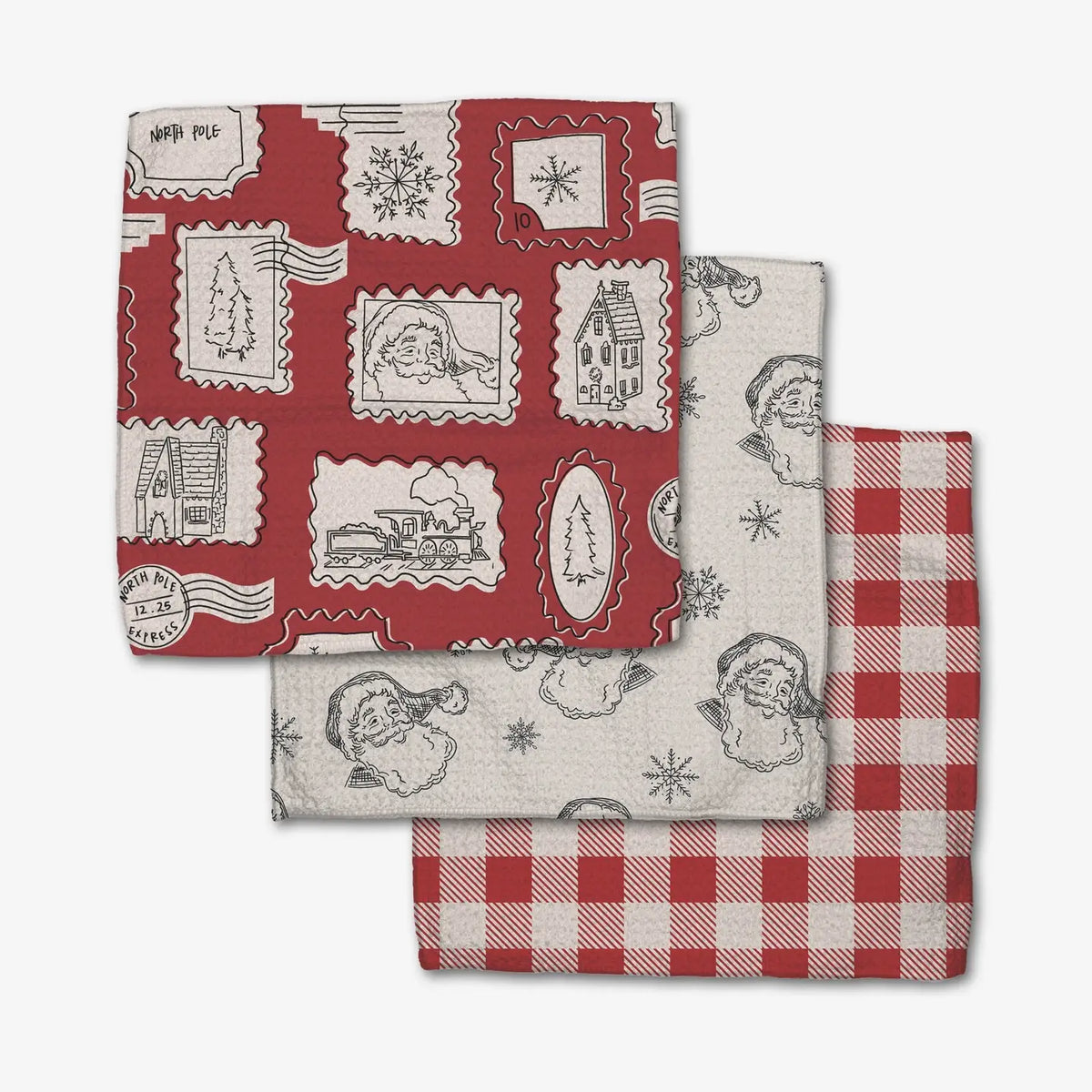 Geometry Dishcloth Set