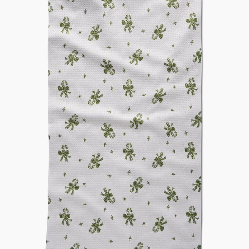 Candy Canes For You Tea Towel