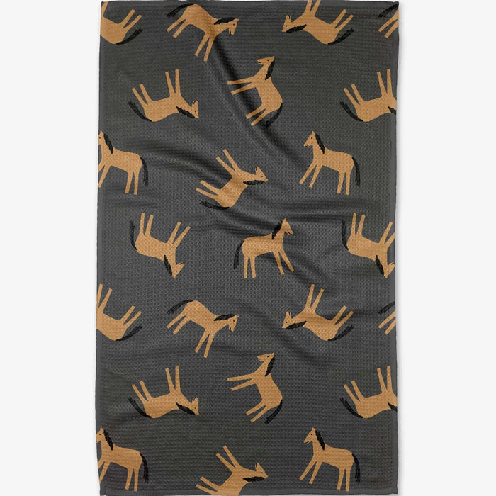 Horses Tea Towel