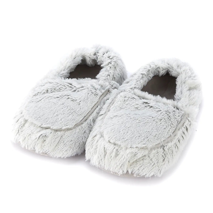 Warmies Slippers-Light Grey
