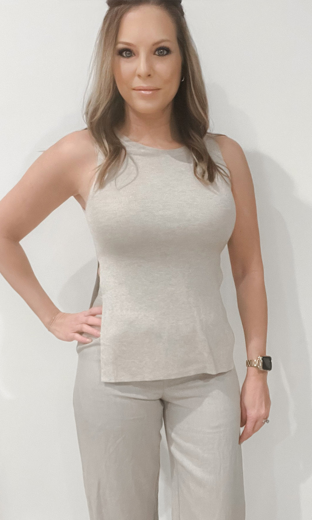 Gianna Side Slit Top