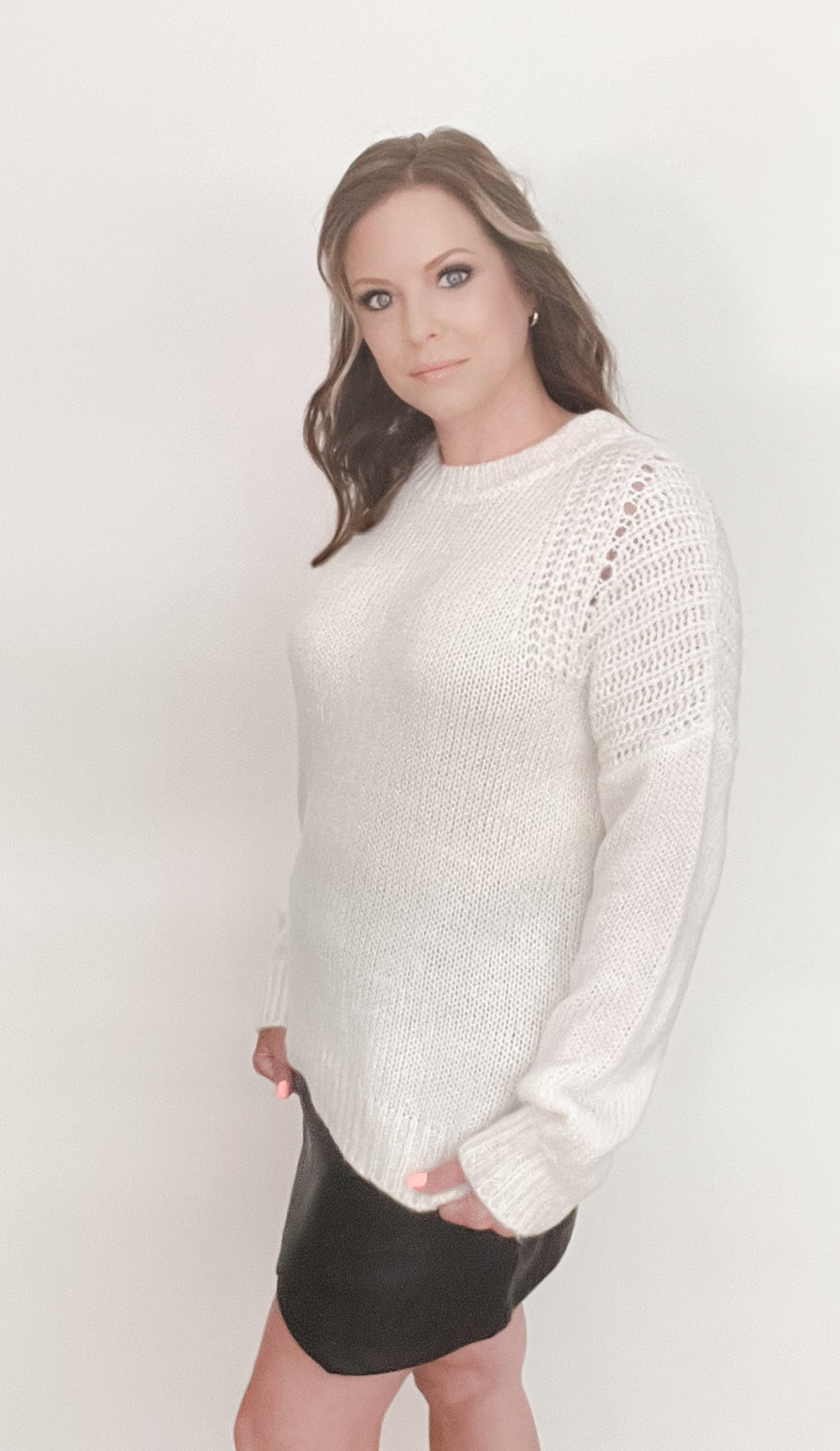 Finn Textured Sweater-Final Sale
